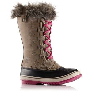 Sorel Joan of Arctic Boots - Deep Pebble/Blush
